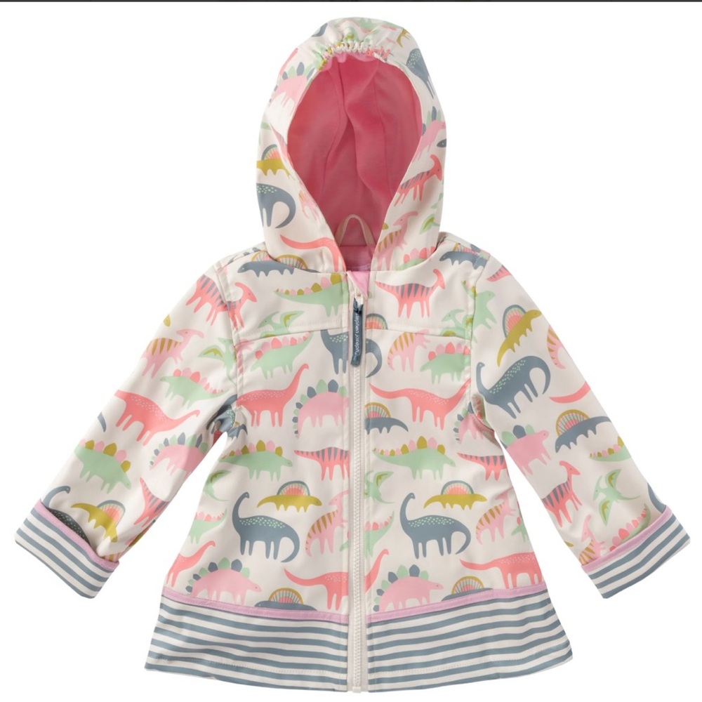 Stephen Josheph Gifts Nice kid Raincoat,Pink Unicorn #5/6(116/122), length:20 in